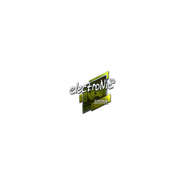 Sticker | electronic (Foil) | Boston 2018