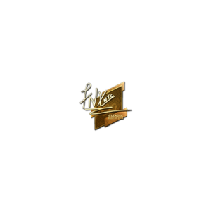 Sticker | fnx (Gold) | Boston 2018