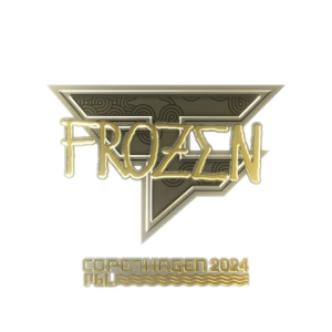 Sticker | frozen (Gold) | Copenhagen 2024