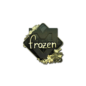 Sticker | frozen (Gold) | Rio 2022
