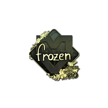 Sticker | frozen (Gold) | Rio 2022