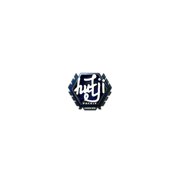 Sticker | hutji (Foil) | London 2018