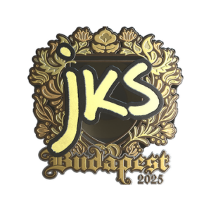 Sticker | jks (Gold) | Budapest 2025