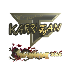 Sticker | karrigan (Gold) | Shanghai 2024