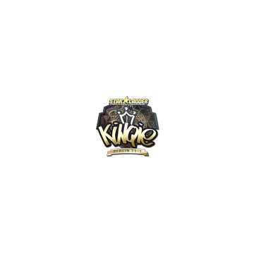 Sticker | kinqie (Gold) | Berlin 2019