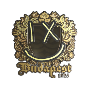 Sticker | lux (Gold) | Budapest 2025