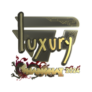 Sticker | lux (Gold) | Shanghai 2024