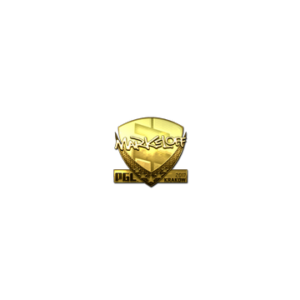 Sticker | markeloff (Gold) | Krakow 2017