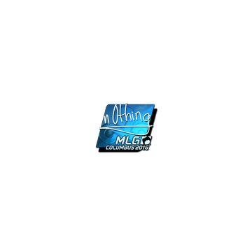 Sticker | n0thing (Foil) | MLG Columbus 2016