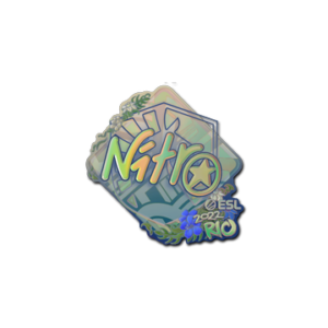 Sticker | nitr0 (Holo) | Rio 2022