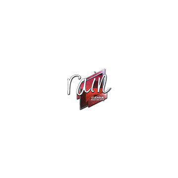 Sticker | rain (Foil) | Boston 2018