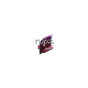 Sticker | ropz (Foil) | Boston 2018