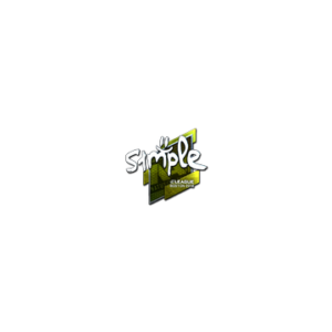 Sticker | s1mple (Foil) | Boston 2018