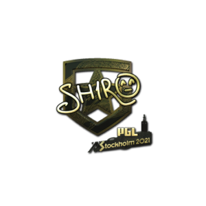 Sticker | sh1ro (Gold) | Stockholm 2021