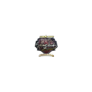 Sticker | somebody (Gold) | Berlin 2019
