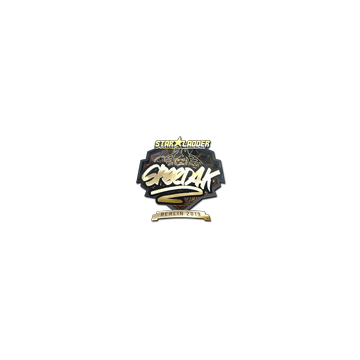 Sticker | speed4k (Gold) | Berlin 2019