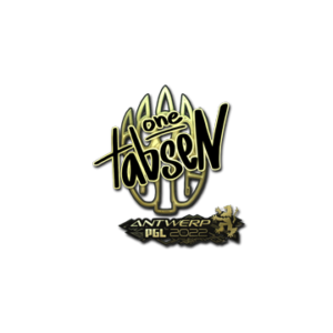 Sticker | tabseN (Gold) | Antwerp 2022