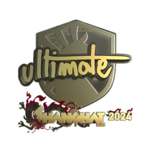 Sticker | ultimate (Gold) | Shanghai 2024
