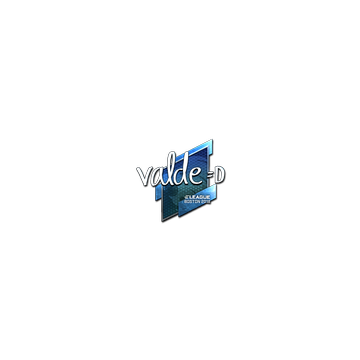 Sticker | v4lde (Foil) | Boston 2018