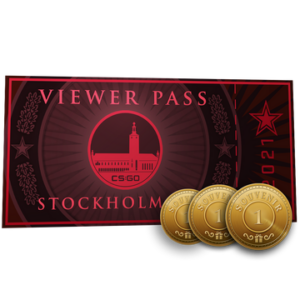 Stockholm 2021 Viewer Pass + 3 Souvenir Tokens