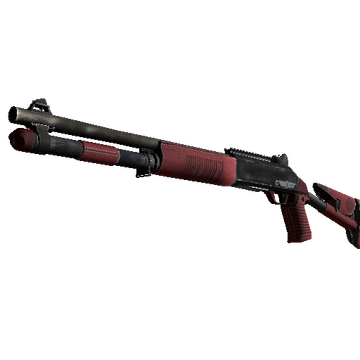 XM1014 | Red Leather (Minimal Wear)