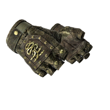 ★ Hydra Gloves | Rattler (Battle-Scarred)