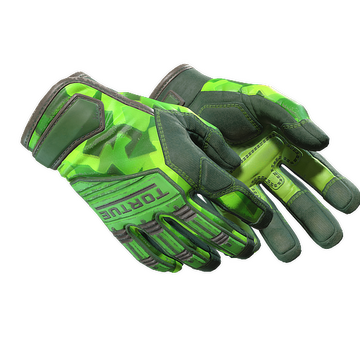 ★ Specialist Gloves | Lime Polycam (Field-Tested)