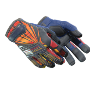 ★ Specialist Gloves | Sunburst (Minimal Wear)