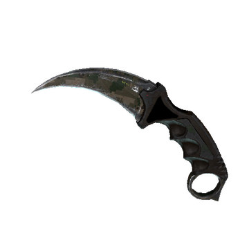 ★ StatTrak™ Karambit | Forest DDPAT (Battle-Scarred)