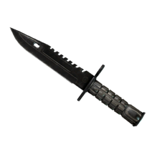 ★ StatTrak™ M9 Bayonet | Black Laminate (Battle-Scarred)