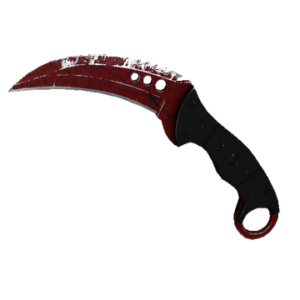 ★ StatTrak™ Talon Knife | Crimson Web (Well-Worn)