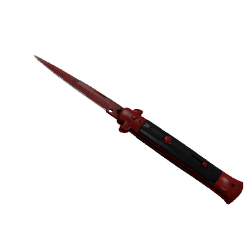 ★ Stiletto Knife | Crimson Web (Minimal Wear)